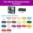 Servietten Soft 1/4 Falz / 39x39cm / 3-lagig / schwarz / Tork 477675 (PACK=100 STÜCK) Produktbild Additional View 7 S