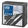 Servietten Soft 1/4 Falz / 39x39cm / 3-lagig / schwarz / Tork 477675 (PACK=100 STÜCK) Produktbild Additional View 3 S