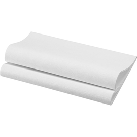 Servietten Bio Dunisoft 1/4 Falz / 40x40cm / weiß / Duni (PACK=60 STÜCK) Produktbild