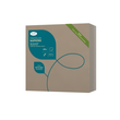 Servietten Bio Dunisoft 1/4 Falz / 40x40cm / greige / Duni (PACK=60 STÜCK) Produktbild Additional View 1 S