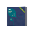 Servietten Bio Dunisoft 1/4 Falz / 40x40cm / dunkelblau / Duni (PACK=60 STÜCK) Produktbild Additional View 1 S