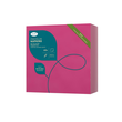 Servietten Bio Dunisoft 1/4 Falz / 40x40cm / fuchsia / Duni (PACK=60 STÜCK) Produktbild Additional View 1 S