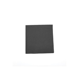 Servietten Tissue Basic 1/4 Falz / 24x24cm / 3-lagig / schwarz (PACK=150 STÜCK) Produktbild