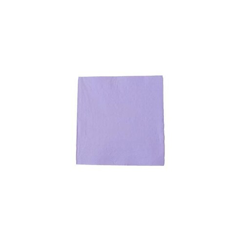 Servietten Tissue Basic 1/4 Falz 24x24cm / 3-lagig / lila (PACK=150 STÜCK) Produktbild