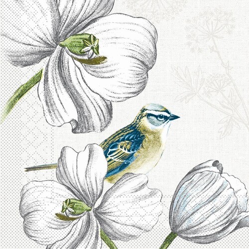 Servietten Tissue ISABEAU 1/4 Falz / 40x40cm / 3-lagig (PACK=100 STÜCK) Produktbild Additional View 2 L