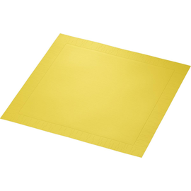Servietten Klassik Zelltuch 1/4 Falz 40x40cm / 4-lagig / gelb / Duni (PACK=50 STÜCK) Produktbild