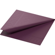 Servietten Zelltuch 1/4 Falz / 24x24cm / 3-lagig / plum / Duni (PACK=250 STÜCK) Produktbild