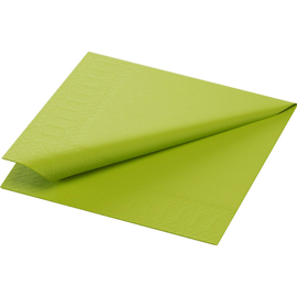 Servietten Zelltuch 1/4 Falz / 24x24cm / 3-lagig / kiwi / Duni (PACK=250 STÜCK) Produktbild