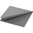 Servietten Zelltuch 1/4 Falz / 24x24cm / 3-lagig / granite grey / Duni (PACK=250 STÜCK) Produktbild