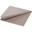 Servietten Zelltuch 1/4 Falz / 33x33cm / 3-lagig / greige / Duni (PACK=250 STÜCK) Produktbild