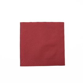 Servietten Tissue Deluxe Basic 1/4 Falz / 40x40cm / 4-lagig / bordeaux (PACK=50 STÜCK) Produktbild