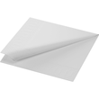 Servietten Zelltuch 1/4 Falz / 33x33cm / 1-lagig / weiß / Duni (PACK=500 STÜCK) Produktbild