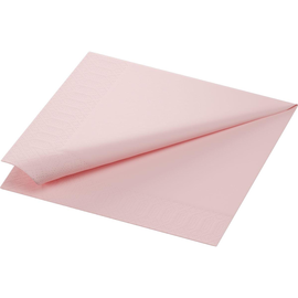 Servietten Zelltuch 1/4 Falz / 33x33cm / 3-lagig / mellow rose / Duni (PACK=250 STÜCK) Produktbild