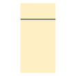 Besteckserviettentaschen Duniletto Slim 40x33cm / cream / Duni (PACK=65 STÜCK) Produktbild