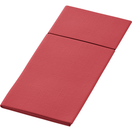 Besteckserviettentaschen Duniletto Slim 40x33cm / bordeaux / Duni (PACK=65 STÜCK) Produktbild