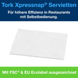 Servietten für Spender 2-lagig / weiß 21,3x16,5cm / 15850 / Tork / Premium N4 (KTN=8000 STÜCK) Produktbild Additional View 8 S