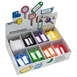 Schlüsselanhänger mit S-Haken 52x21x3mm sortiert Kunststoff Wedo 2628034 (SCH=200 STÜCK) Produktbild