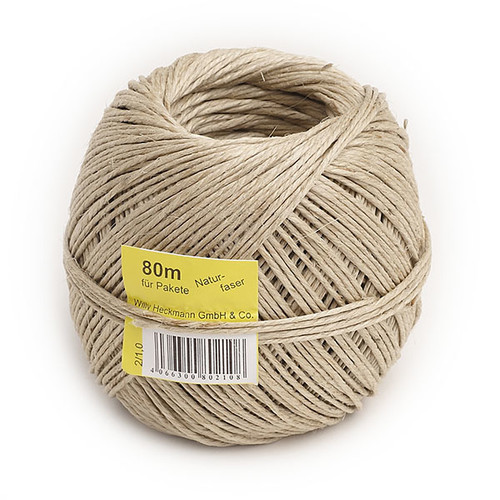 Paketschnur mittelstark 80m braun 213024 (RLL=80 METER) Produktbild Front View L
