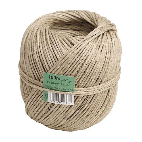Paketschnur stark 100m braun 214029 (RLL=100 METER) Produktbild Front View L