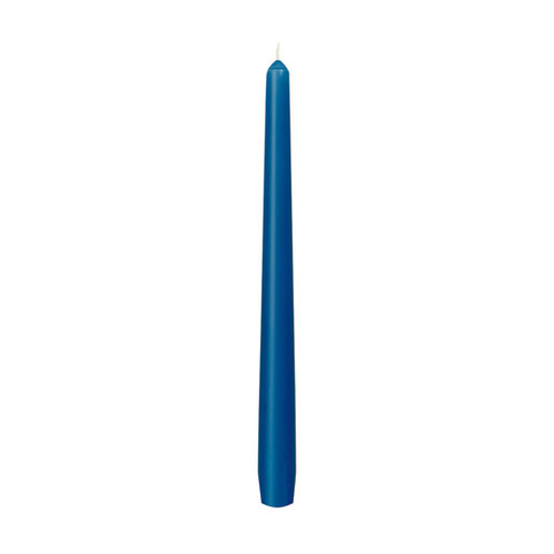 Leuchterkerzen 250x22mm / dunkelblau / Duni (PACK=50 STÜCK) Produktbild Front View L