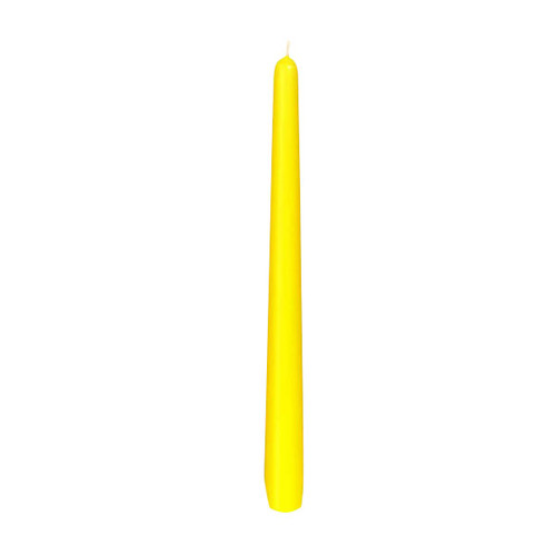 Leuchterkerzen 250x22mm / gelb / Duni (PACK=50 STÜCK) Produktbild