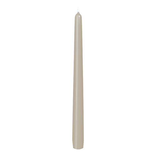 Leuchterkerzen 250x22mm / greige / Duni (PACK=50 STÜCK) Produktbild Front View L