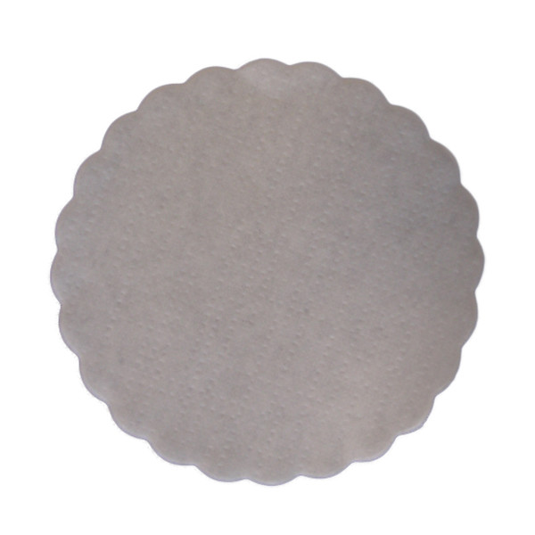Tassendeckchen 1-lagig Ø9cm / weiß (PACK=1000 STÜCK) Produktbild Front View XL