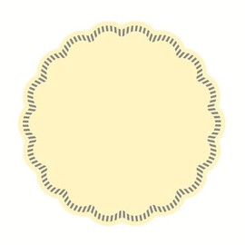 Tassendeckchen Tissue Basic Uni Ø9cm / creme (PACK=250 STÜCK) Produktbild