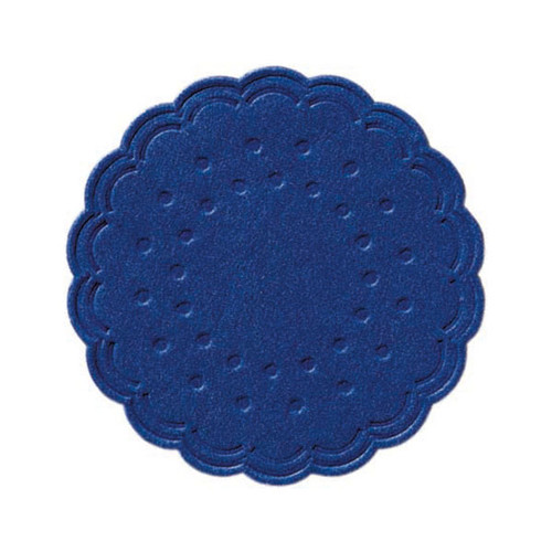 Tassendeckchen Ø7,5cm / dunkelblau / 8-lagig / Zellstoff/ Duni 165727 (PACK=250 STÜCK) Produktbild