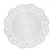 Tortenspitzen rund Rose Ø36cm / weiß (PACK=100 STÜCK) Produktbild Additional View 1 S