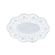 Tortenspitzen oval Blüte 41x28cm (PACK=100 STÜCK) Produktbild