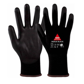 Montagehandschuh Padua Black Gr. 11 Feinstrick schwarz / PU Beschichtung Produktbild