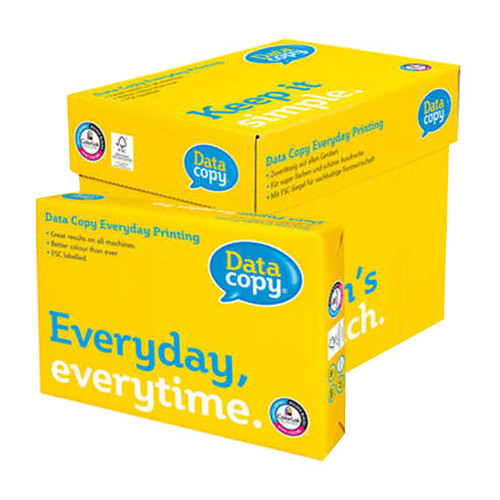 Kopierpapier Data Copy Everyday Printing A4 80g weiß holzfrei ECF FSC EU-Ecolabel 170CIE (PACK=500 BLATT) Produktbild Additional View 2 L