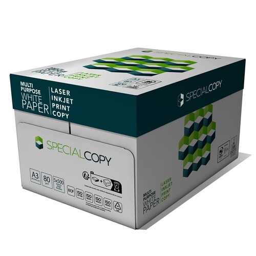 Kopierpapier Special Copy A4 80g weiß holzfrei PEFC EU-Ecolabel 150CIE (PACK=500 BLATT) Produktbild Additional View 2 L