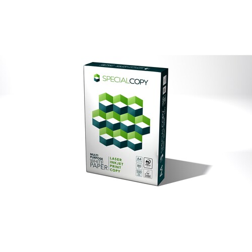 Kopierpapier Special Copy A4 80g weiß holzfrei PEFC EU-Ecolabel 150CIE (PACK=500 BLATT) Produktbild