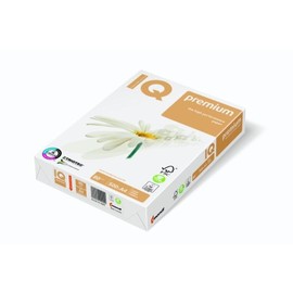 Kopierpapier IQ Premium Triotec A4 80g weiß ECF holzfrei 170CIE (PACK=500 BLATT) Produktbild