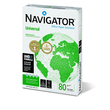 Kopierpapier Navigator Universal A4 80g weiß FSC EU-Ecolabel 169CIE (PACK=500 BLATT) Produktbild