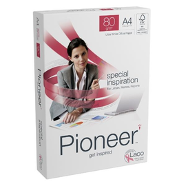 Kopierpapier Pioneer special inspiration A4 80g weiß ECF FSC EU-Ecolabel 169CIE (PACK=500 BLATT) Produktbild