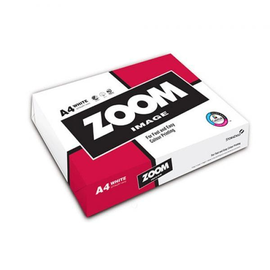 Kopierpapier ZOOM image A4 80g weiß ECF PEFC EU-Ecolabel 168CIE Nordic Swan PE-freie Verpackung (PACK=500 BLATT) Produktbild