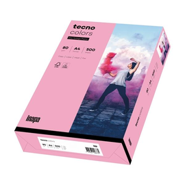 Kopierpapier tecno colors 55 A4 80g rosa Pastellfarben (PACK=500 BLATT) Produktbild