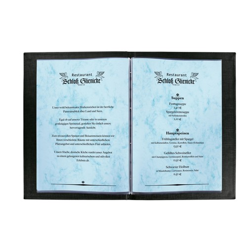 Marmor-Papier Inkjet+Laser+Kopier A4 90g blau Sigel DP261 (PACK=100 BLATT) Produktbild Additional View 2 L