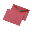 Briefumschlag ohne Fenster C6 114x162mm nassklebend 75g rot (PACK=1000 STÜCK) Produktbild