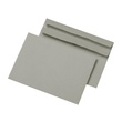 Briefumschlag ohne Fenster C6 114x162mm selbstklebend 75g grau Recycling Blauer Engel (PACK=1000 STÜCK) Produktbild