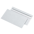 Briefumschlag ohne Fenster DIN lang 110x220mm selbstklebend 75g weiß mit grauem Innendruck (PACK=1000 STÜCK) Produktbild