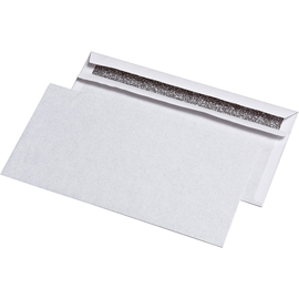 Briefumschlag ohne Fenster DIN lang 110x220mm selbstklebend 75g weiß mit Zahlenmeer Innendruck+Sicherheitsschlitz (PACK=1000 STÜCK) Produktbild