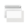 Briefumschlag ohne Fenster DIN lang 110x220mm mit Haftklebung 92g transparent/weiß ECF FSC (PACK=500 STÜCK) Produktbild