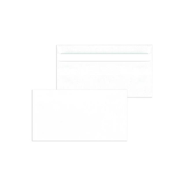 Briefumschlag ohne Fenster Kompakt 125x235mm selbstklebend 75g weiß mit mit grauen Innendruck (KTN=1000 STÜCK) Produktbild