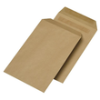 Versandtasche ohne Fenster C4 229x324mm nassklebend 110g braun Natron Recyclingmaterial (PACK=250 STÜCK) Produktbild