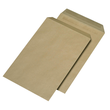 Versandtasche ohne Fenster B4 250x353mm nassklebend 130g braun Natron Recyclingmaterial (PACK=250 STÜCK) Produktbild Additional View 2 S