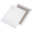Versandtasche ohne Fenster mit Papprückwand C4 229x324mm mit Haftklebung 120g weiß Offset (PACK=100 STÜCK) Produktbild